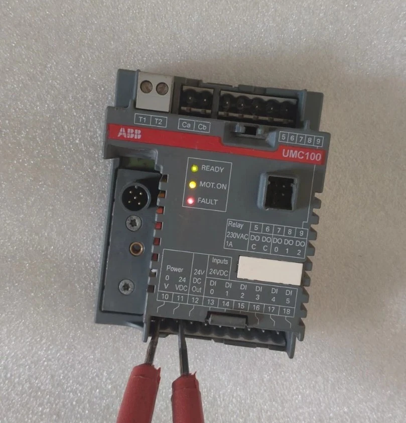 ABB UMC100 MOTOR CONTROLLER 230VAC 1A TESTED OK